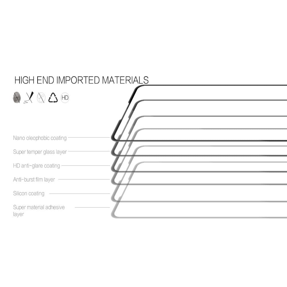 Folie Sticla Securizata, compatibila cu Xiaomi Mi 9T / Mit 9T Pro, Negru
