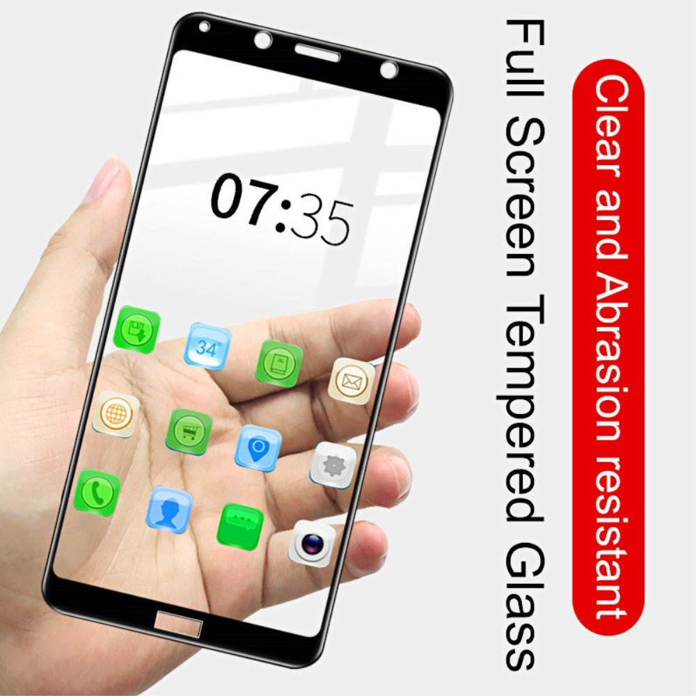 Folie Sticla ® compatibila cu Xiaomi Redmi 7A 111D Negru