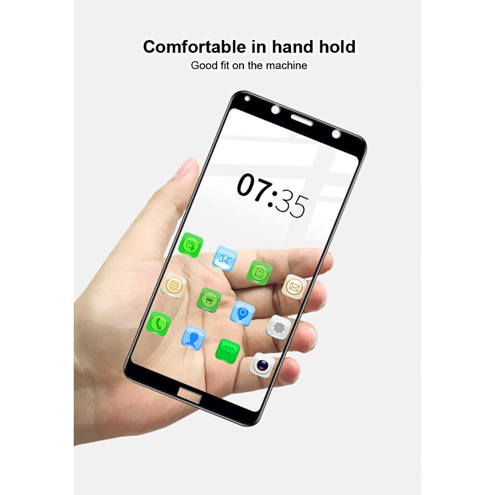 Folie Sticla ® compatibila cu Xiaomi Redmi 7A 111D Negru