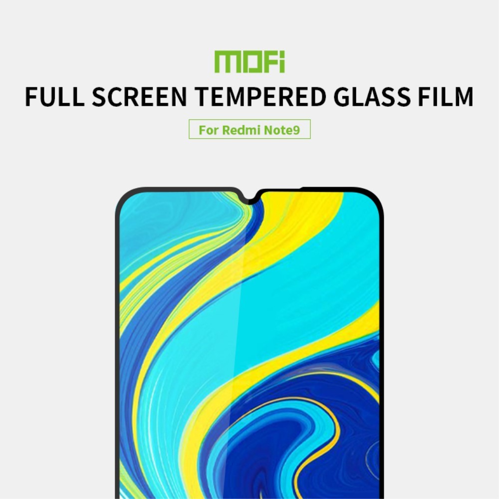 Folie Sticla ® compatibila cu Xiaomi Redmi 9 111D Negru