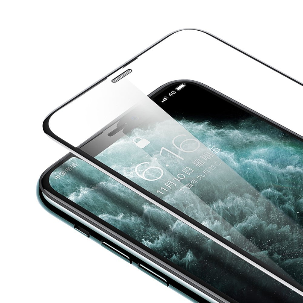 Folie Sticla ® pentru Apple iPhone 11 Pro/XS 111D Negru