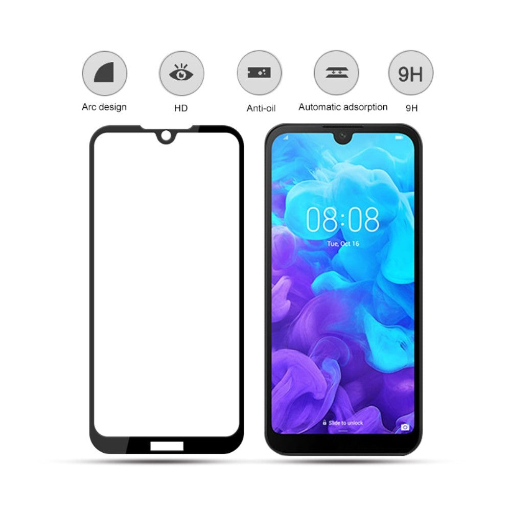 Folie Sticla ® pentru Huawei Y5 2019 111D Negru