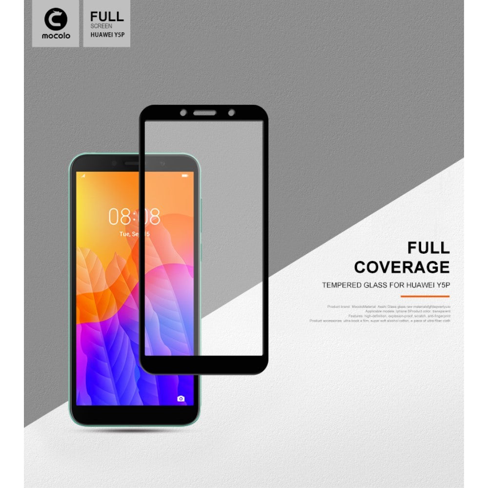 Folie Sticla ® pentru Huawei Y5P 2020 111D Negru