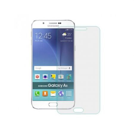 Folie Sticla Securizata Flippy, 9H, Transparenta HD, pentru Samsung Galaxy A8 Transparent