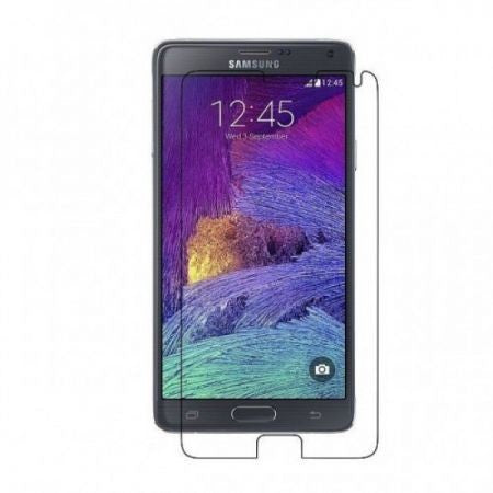 Folie Sticla Securizata Flippy, 9H, Transparenta HD, pentru Samsung Galaxy Note 4 Transparent