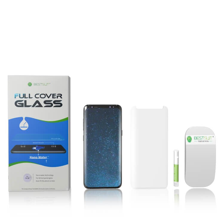 Folie Sticla Samsung Galaxy S8 Plus BestSuit Full Glue Nano Water Transparent