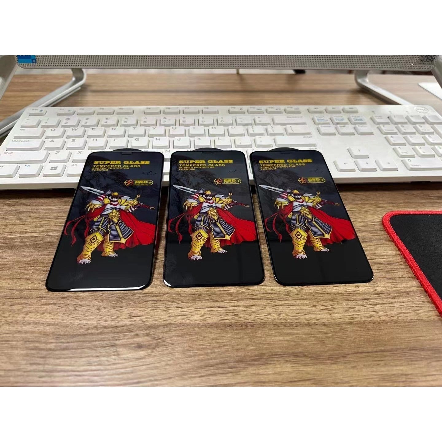 Folie ® Sticla Securizata 3D Full Glue Armor Panda pentru Apple iPhone XS MAX/6.5/11PRO MAX