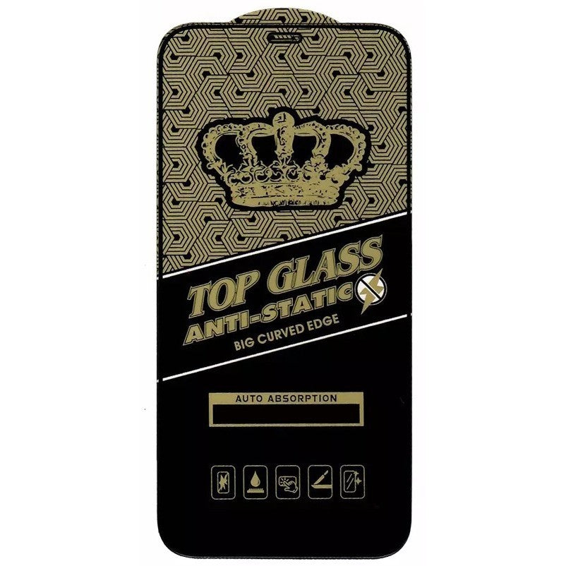 Folie Sticla securizata electrostatica pentru Samsung A30, Sticla ESD, Top Glass, Anti-static, Negru