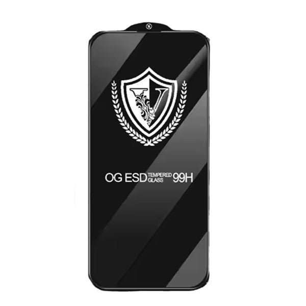Folie Sticla Securizata, Flippy, compatibila cu Apple iPhone 16, Sticla, Super HD Glass, Anti-static, Margini Negre, 99H OG, Transparent