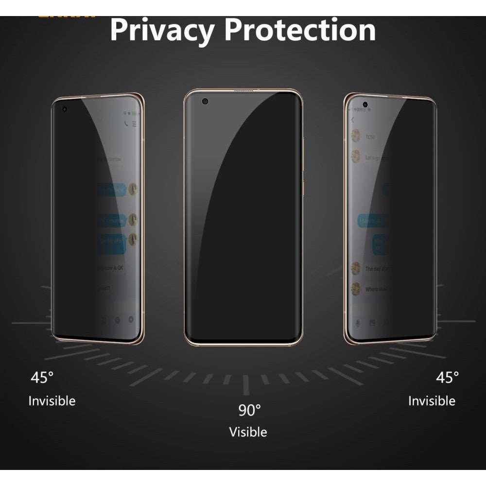 Folie Sticla securizata ® compatibila cu Hawei Nova 9 Full Glue Privacy Negru