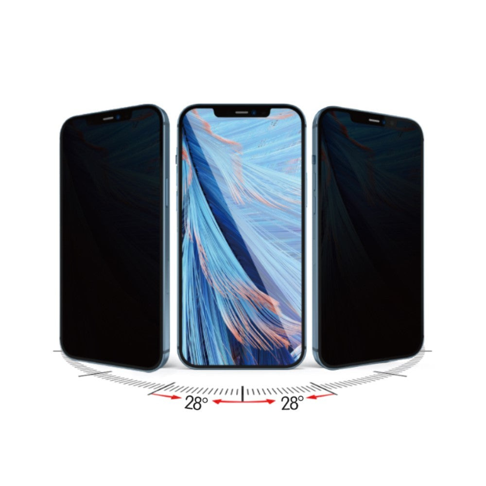 Folie Sticla securizata compatibila cu Huawei P40 Lite 5G Full Glue Privacy Negru