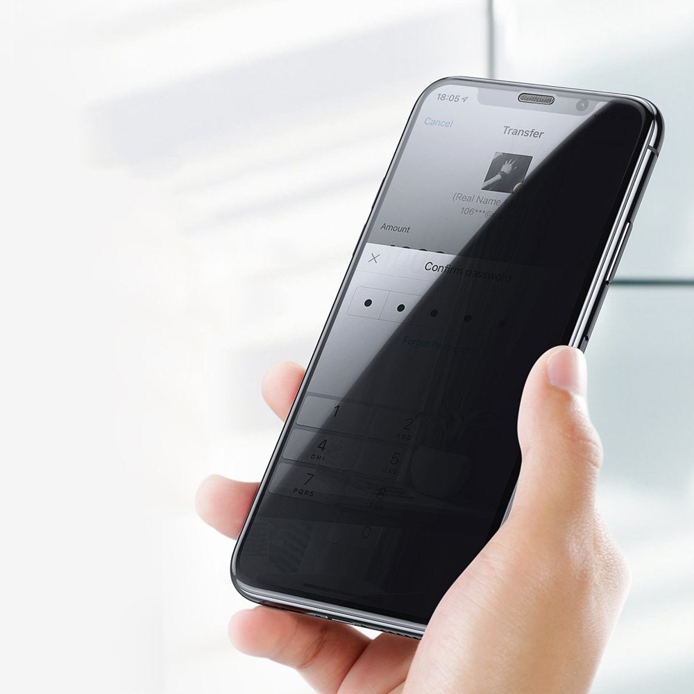 Folie Sticla securizata compatibila cu Samsung A32 4G Full Glue Privacy Negru
