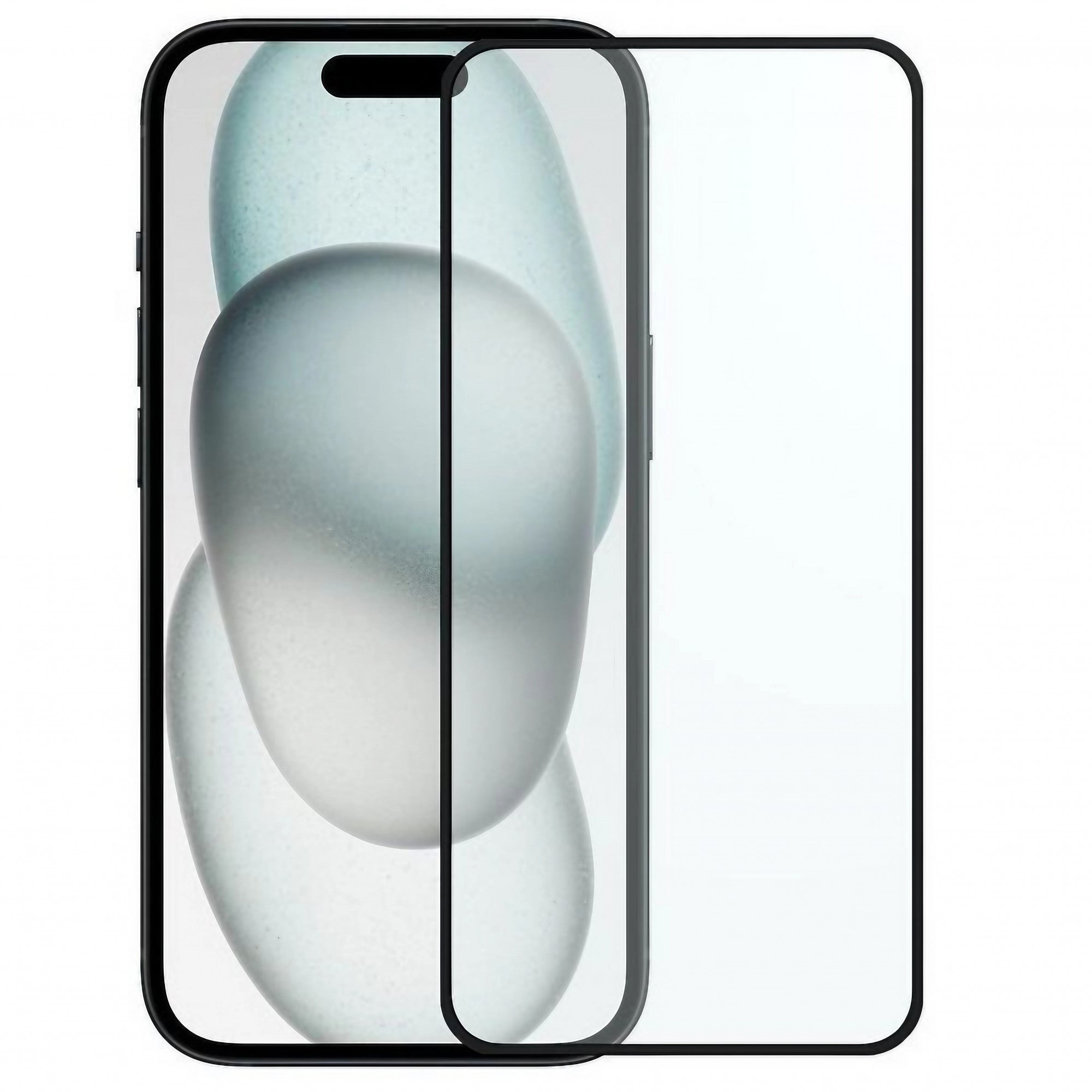 Folie Sticla Securizata, Flippy, Pentru Apple iPhone 16 Plus, Full Glue, Margini Negre, Transparent
