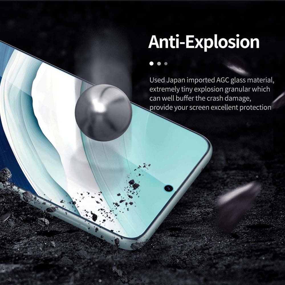 Folie Sticla Securizata, Flippy, Pentru Huawei Mate 60 Pro, Full Glue, Margini Negre, Transparent