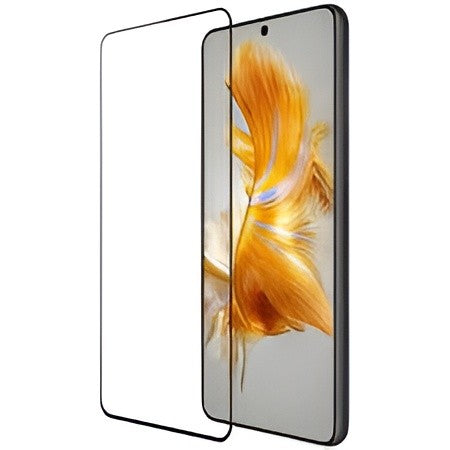Folie Sticla Securizata, Flippy, Pentru Huawei Pura 70, Full Glue, Margini Negre, Transparent
