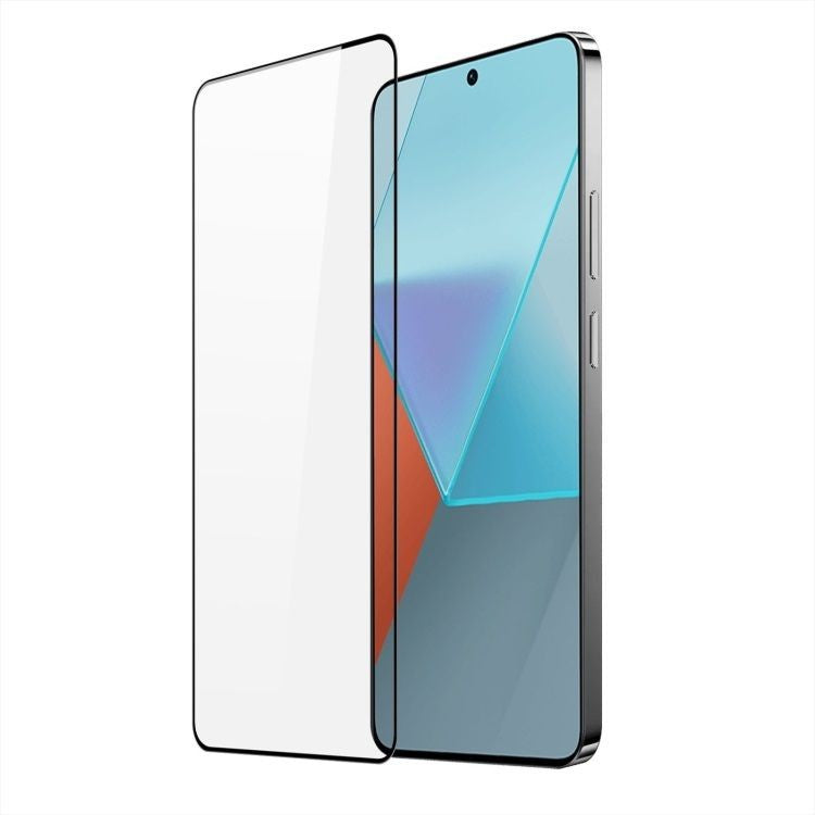 Folie Sticla Securizata, Pentru Redmi Note 13 Pro 4G, Full Glue, Margini Negre, Transparent