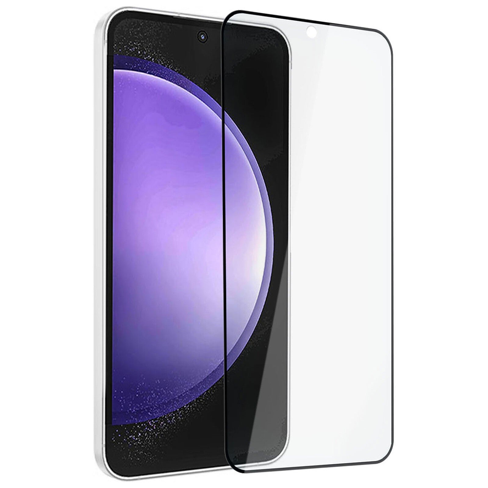 Folie Sticla Securizata, Pentru Xiaomi Redmi 12 5G, Full Glue, Margini Negre, Transparent