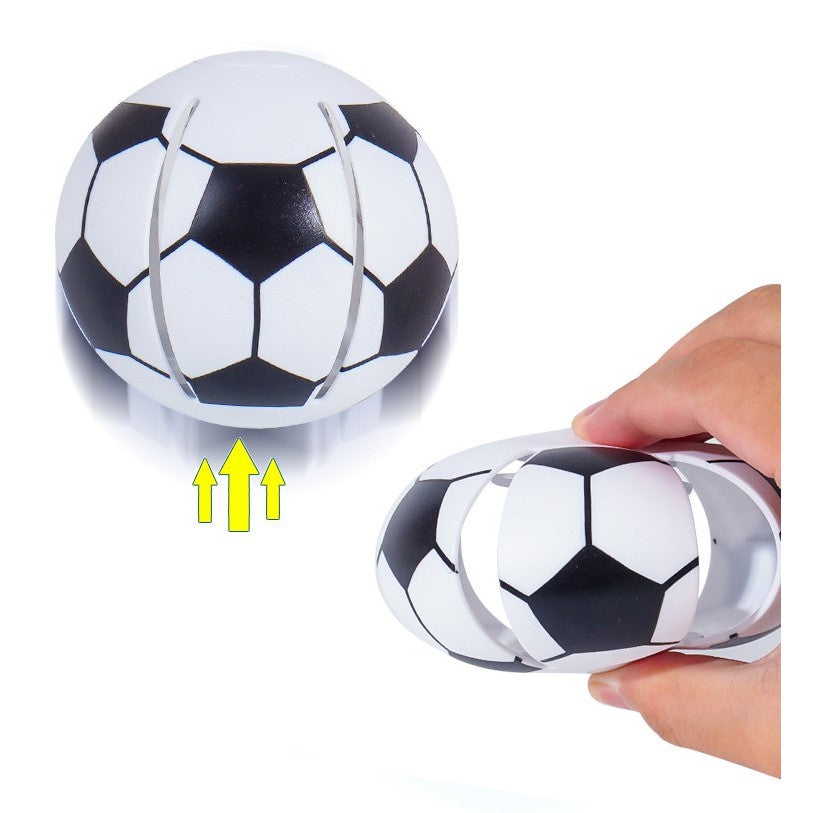 Minge UFO fotblal cu deformare, diametru 8 cm, 3 ani +, interactiva, minge magică OZN zburator, minge zburătoare