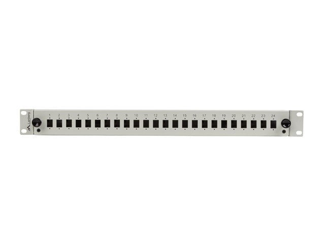 Patch panel fibra rack 19" 1U 24x SC "FOP1-24SS-LDS"