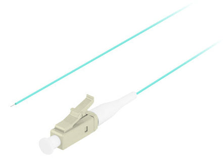 Pigtail fibra MM LC/UPC OM3 aqua "FP-LCUP-MS31-0020-TQ"