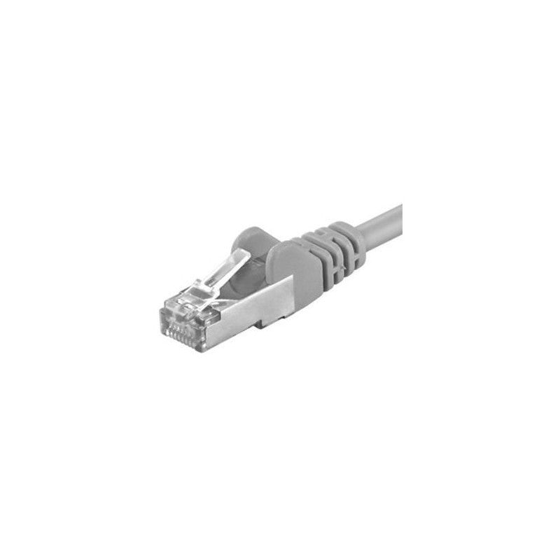 Patchcord FTP RJ45-RJ45 Cat.6A, LSZH, 24AWG, 2m, gri - EMTEX "FTP-6A-2-G-EMT"