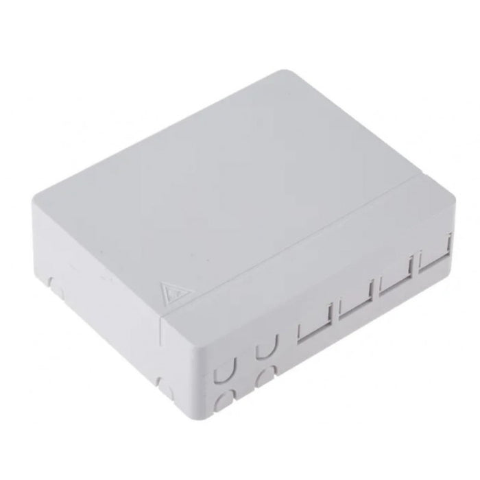 Priza FO, cutie FTTH de interior doua intrari, 4 x SC simplex sau 4 x LC duplex, neechipata - EMTEX "FTTHBOX-4P" – Fibra