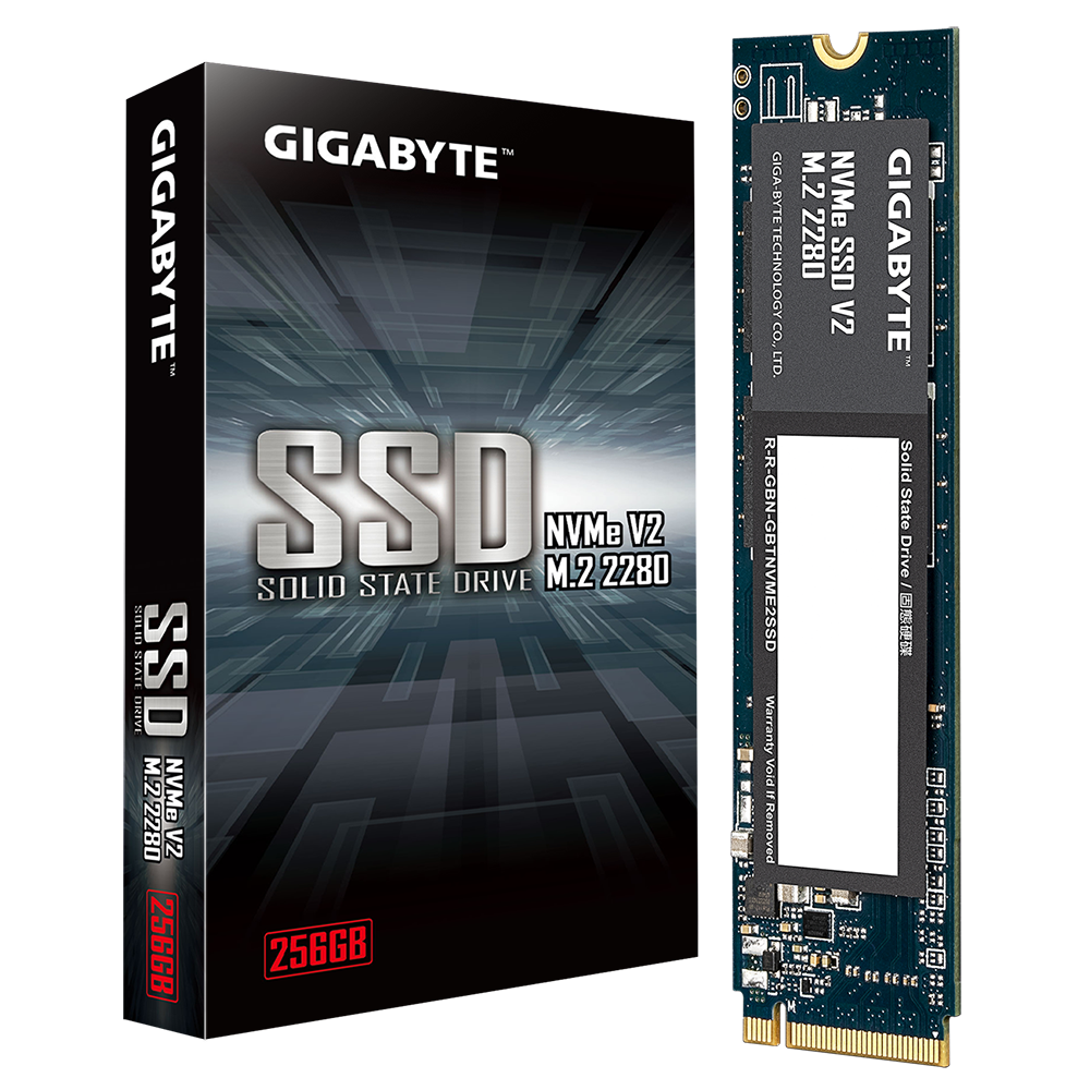 SSD Gigabyte G3NVMEV2256G V2, 256GB, M.2, PCIe, NVMe 