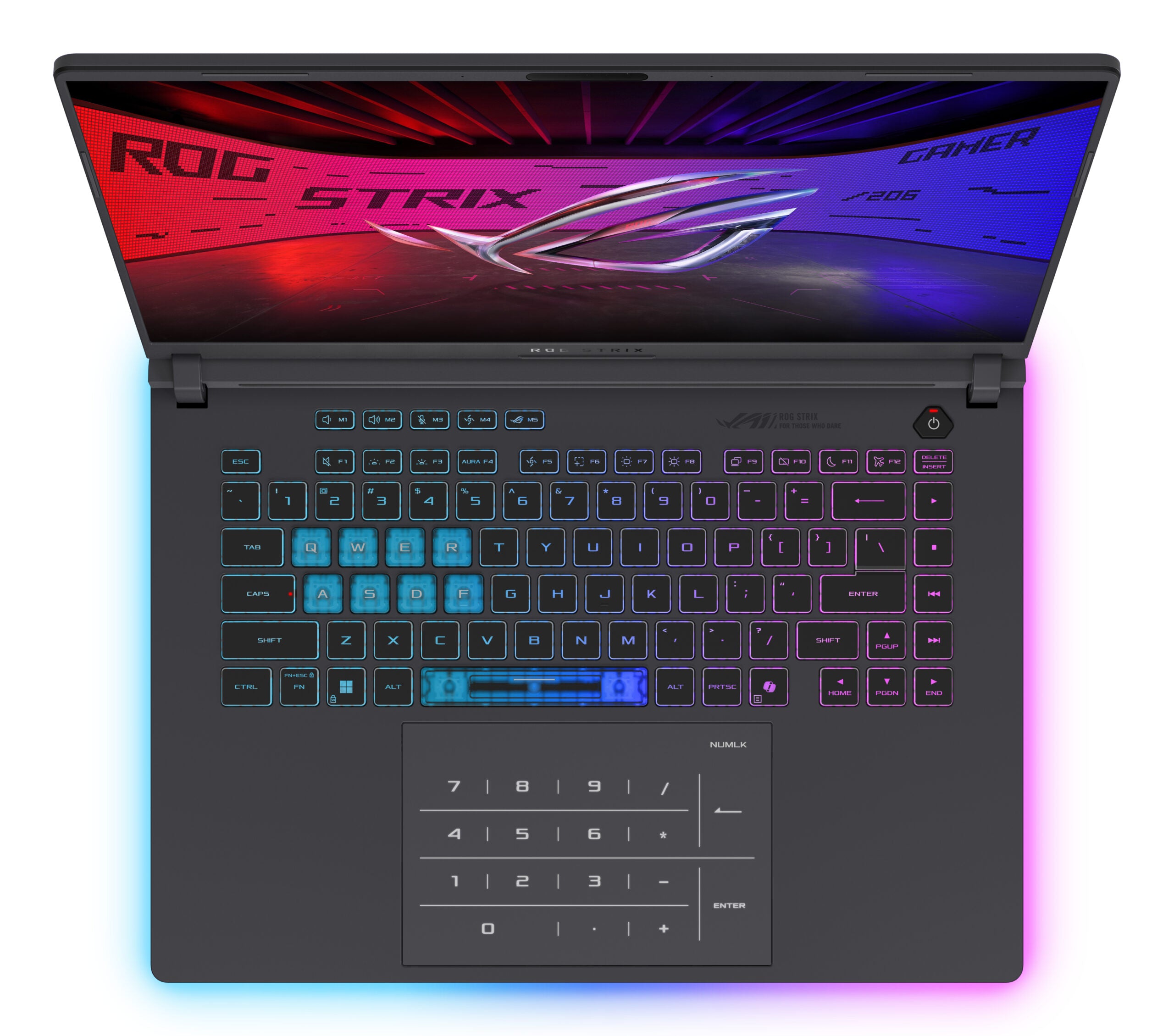 Gaming 16 ROG Strix G16 G615JHR, FHD+ 165Hz, Procesor Intelxxxx CoreTM i7 14650HX (30M Cache, up to 5.20 GHz), 32GB DDR5, 512GB SSD, GeForce RTX 5050 8GB, No OS, Eclipse Gray "G615JHR-RV081" ((timbru verde 3.5 lei)