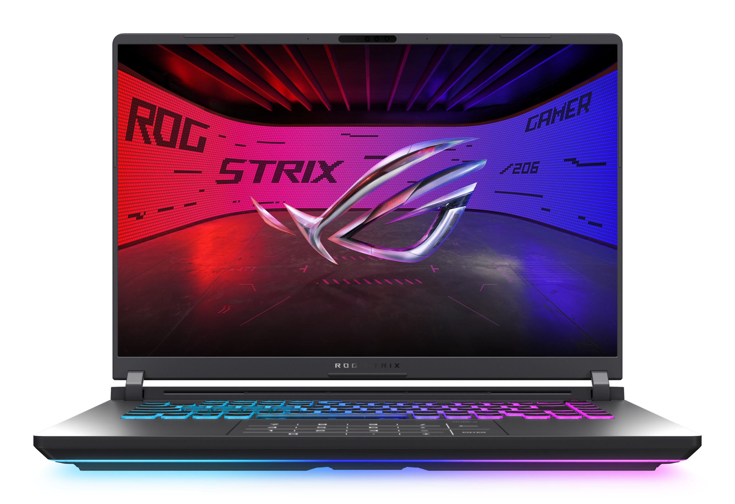 Gaming 16 ROG Strix G16 G615JHR, FHD+ 165Hz, Procesor Intelxxxx CoreTM i7 14650HX (30M Cache, up to 5.20 GHz), 32GB DDR5, 512GB SSD, GeForce RTX 5050 8GB, No OS, Eclipse Gray "G615JHR-RV081" ((timbru verde 3.5 lei)