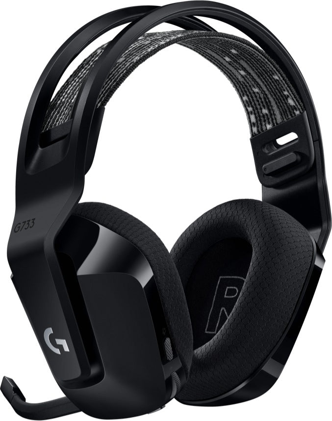 CASTI LOGITECH, "GT33", wireless, gaming, utilizare multimedia, microfon pe brat, conectare prin USB 2.0, negru, "981-000864", (timbru verde 0.8 lei)