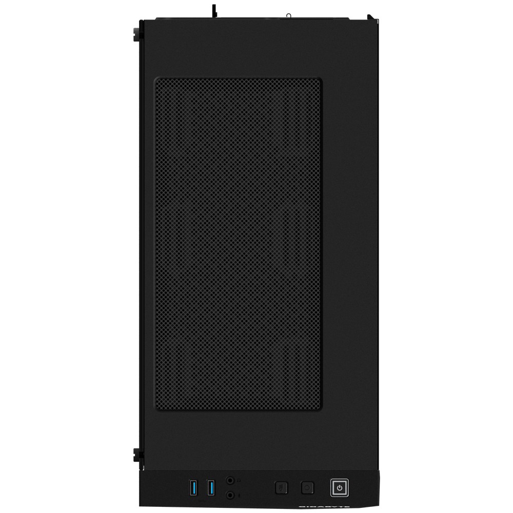 CARCASA GIGABYTE Middle Tower, ATX, "C200 GLASS", fara sursa, sticla securizata, fan x 1, USB 3.0 x 2, Jack 3.5 mm x 2, mesh pt. filtrare praf, negru, "GB-C200G"
