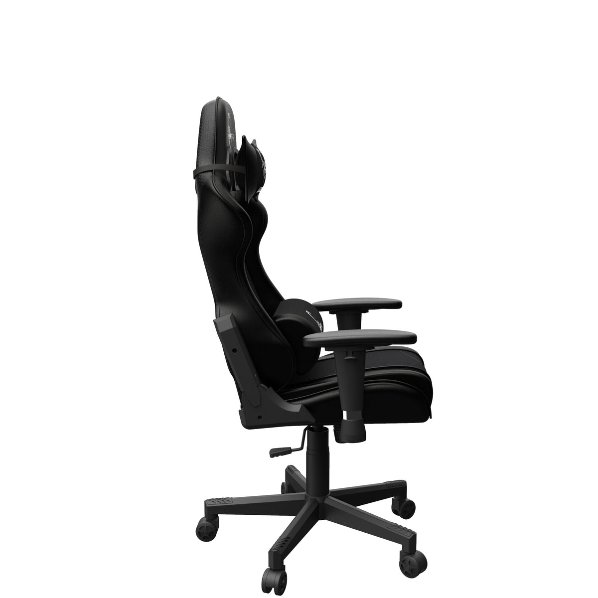 SCAUN GAMING Gembird, ergonomic, reglabil inaltime, rotatie 360 gr, black, brate ajustabile, greutate max. 136kg, perna