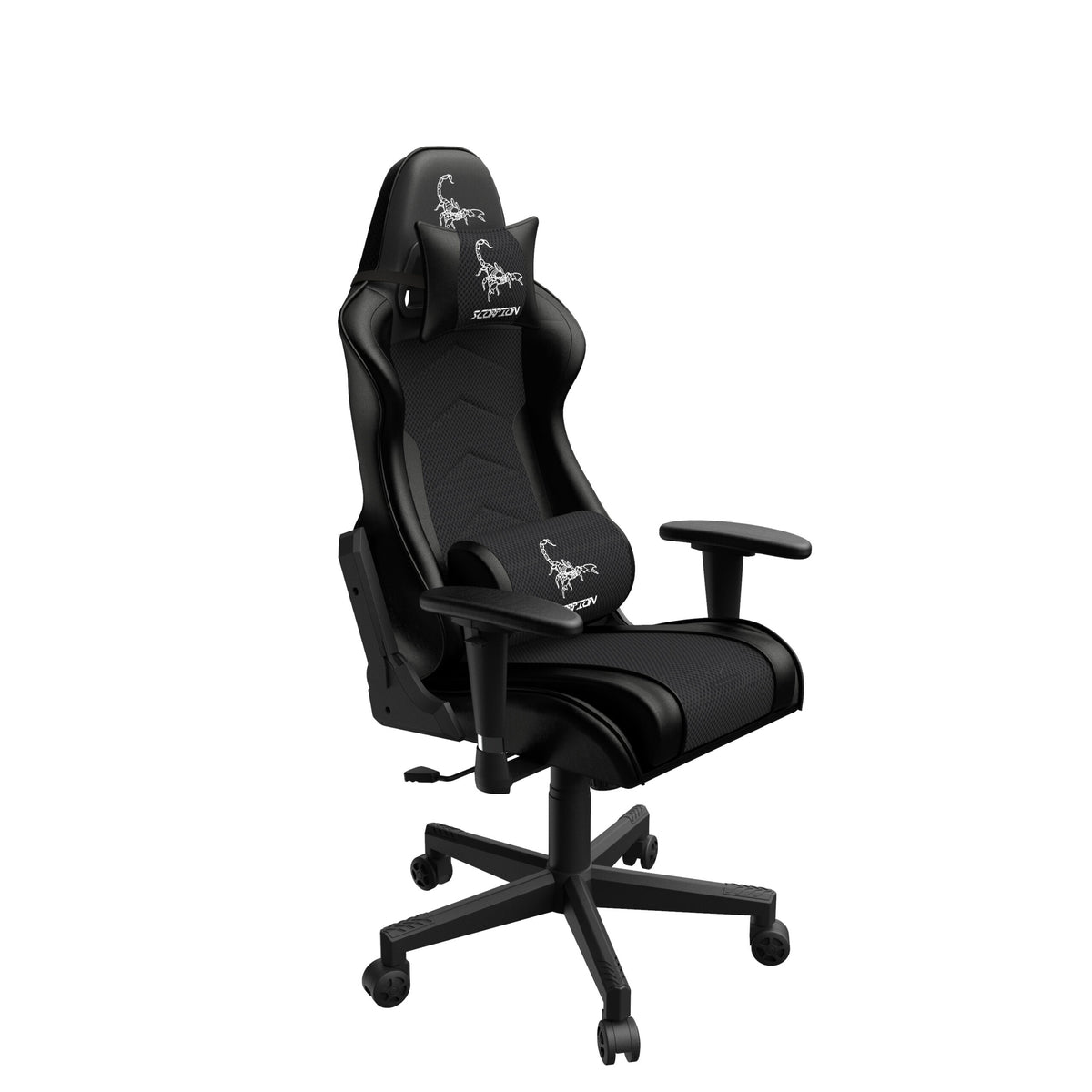 SCAUN GAMING Gembird, ergonomic, reglabil inaltime, rotatie 360 gr, black, brate ajustabile, greutate max. 136kg, perna