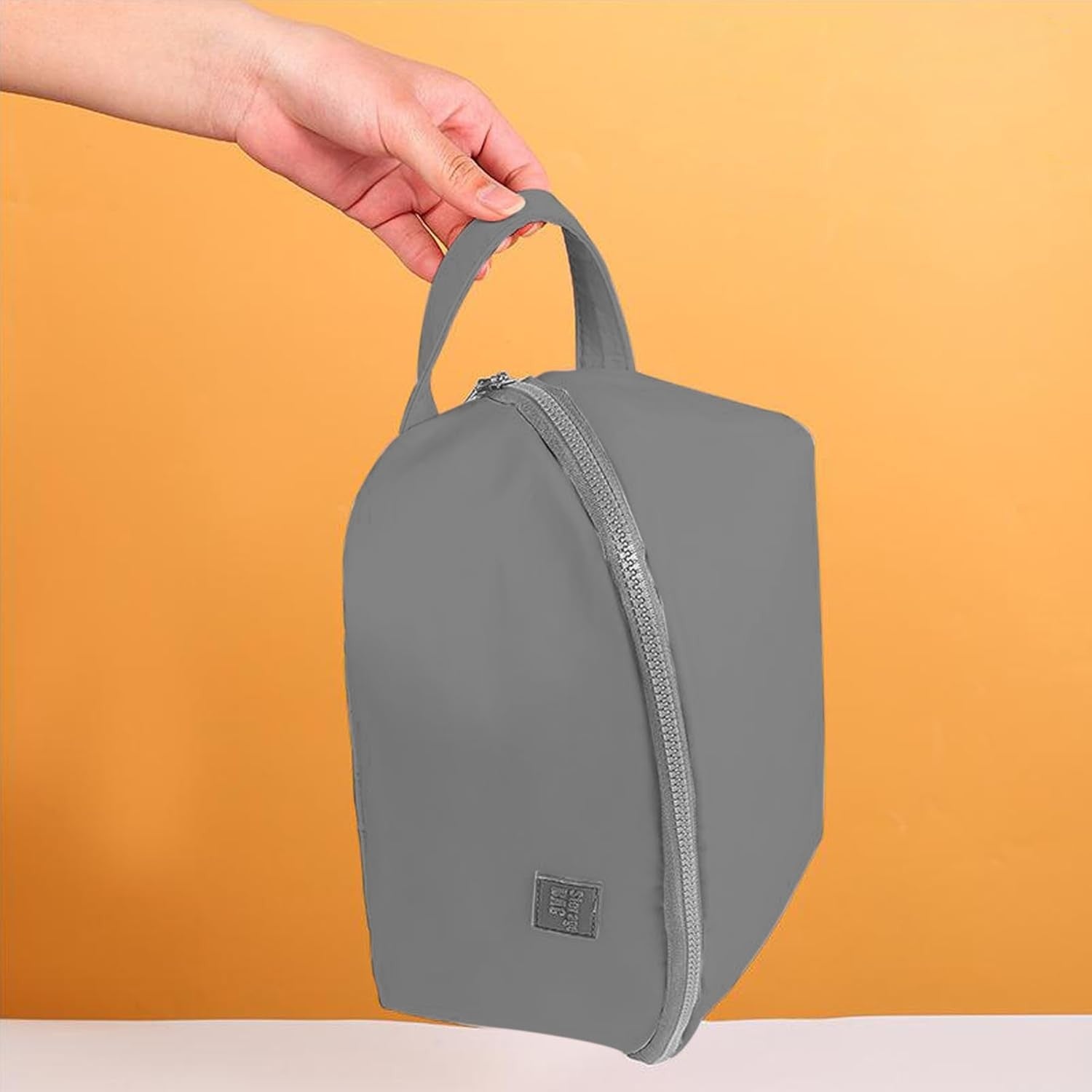 Geanta De Depozitare 3 In 1, Portabila, Pentru Lenjerie, Sutiene Si Sosete, Multi-Functionala, Pentru Bagaj, Calatorii Si Afaceri, 23 x 13 x 13, Gri