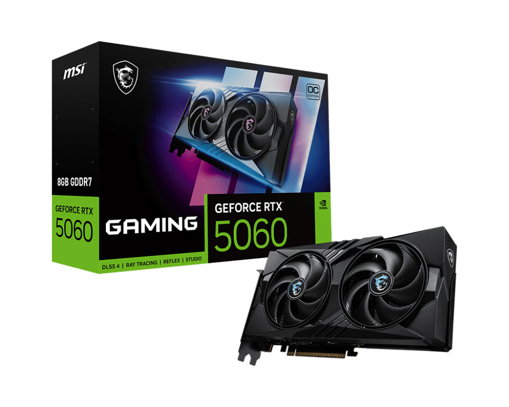 MSI GeForce RTX 5060 8G GAMING OC "GeForce RTX 5060 8G GAMING OC"
