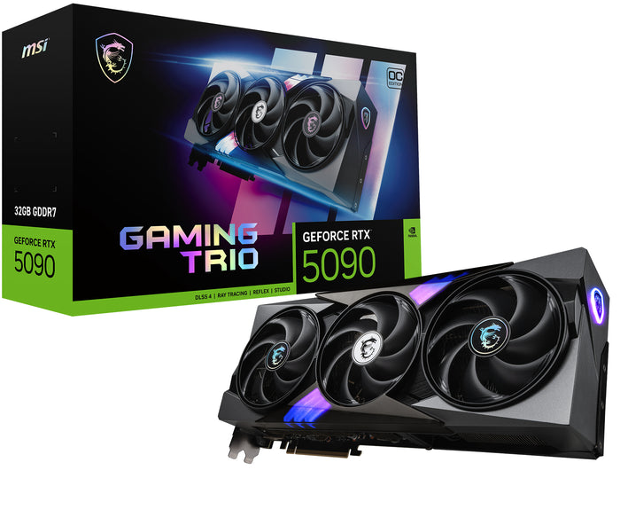 PLACA VIDEO MSI GeForce RTX 5090 32G GAMING TRIO OC – Placi video