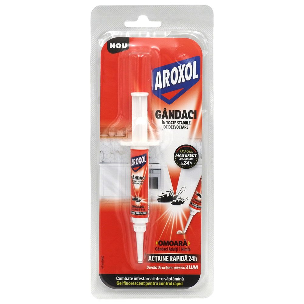 Gel, Aroxol Tx3, Seringa Impotriva Gandacilor 5 g