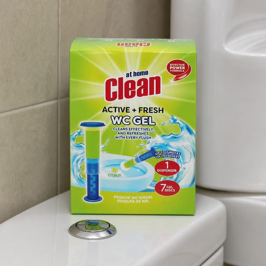 Gel pentru WC, At Home Clean, Active Fresh WC, 30 ml Citrus