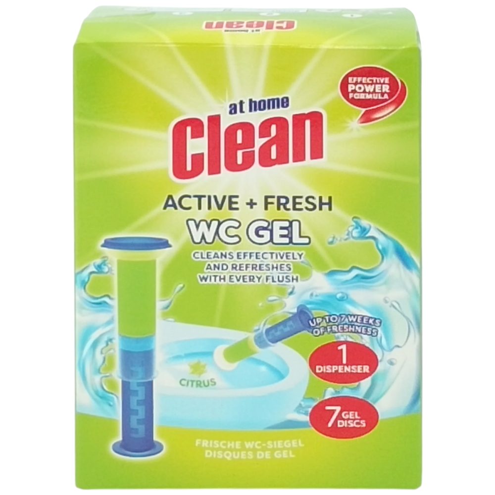 Gel pentru WC, At Home Clean, Active Fresh WC, 30 ml Citrus