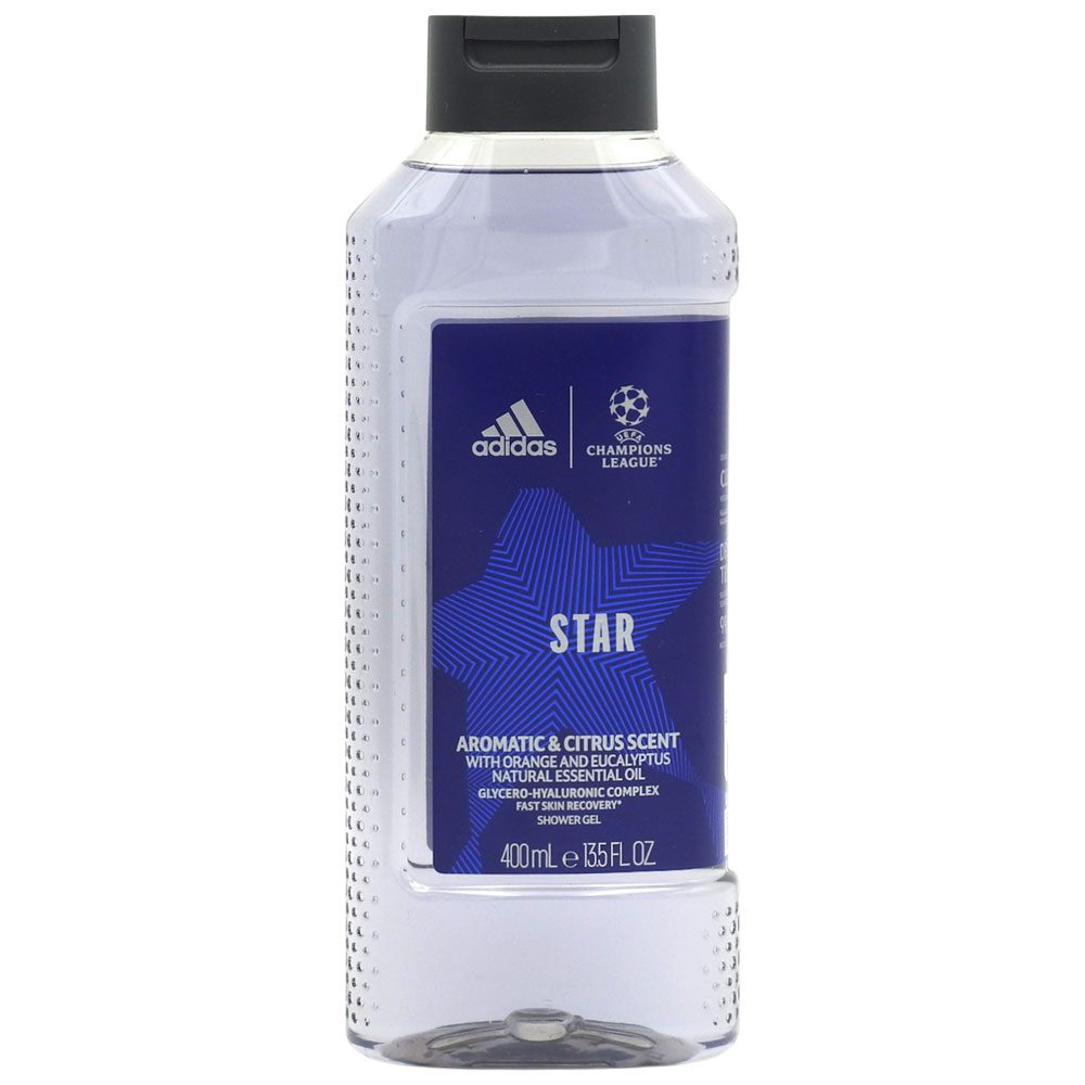 Gel de Dus, Adidas, 400 ml Men Uefa Star Aromatic Citrus Scent