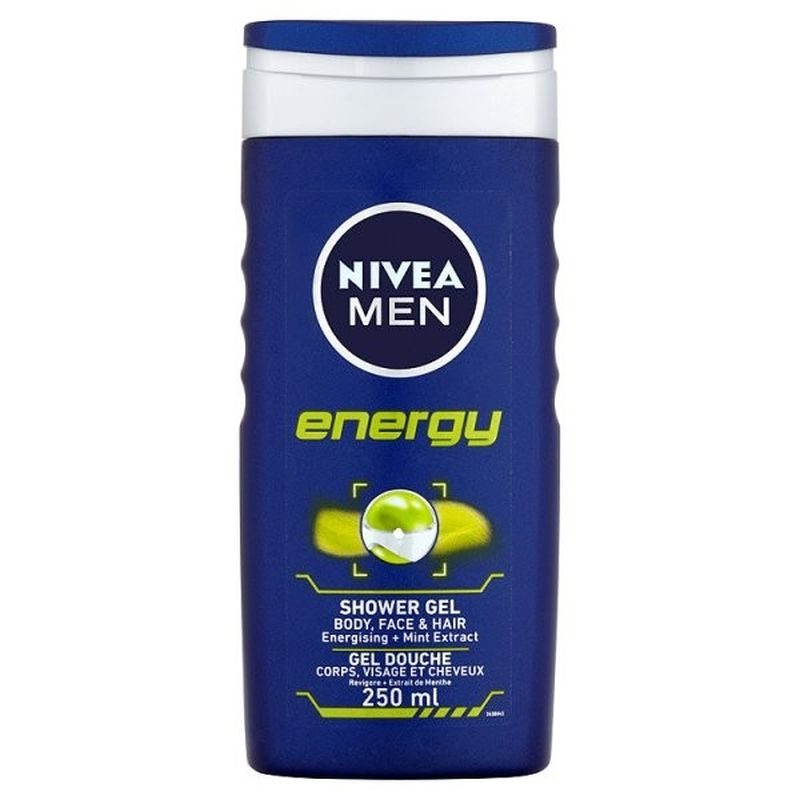 Gel de Dus, Nivea, 250 ml Men Energy