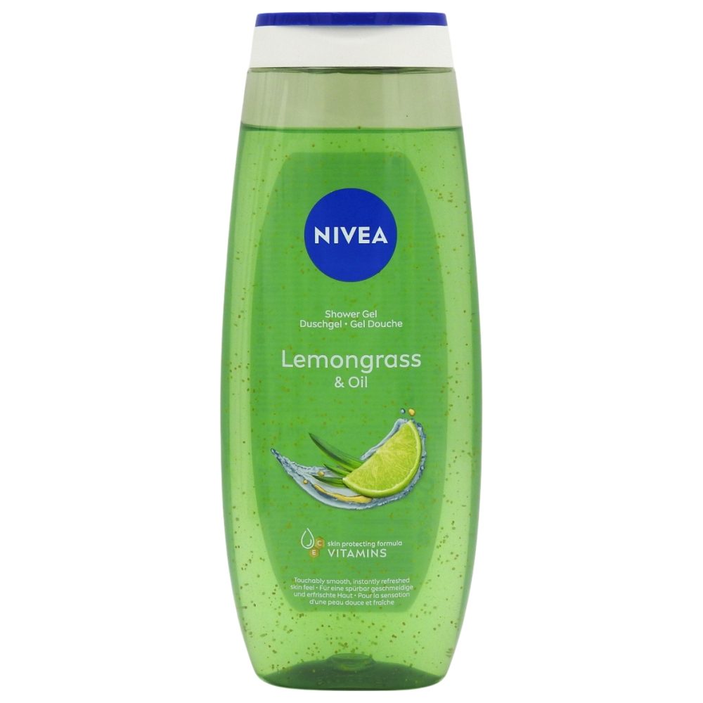 Gel de Dus, Nivea, 500 ml Lemongrass si Oil