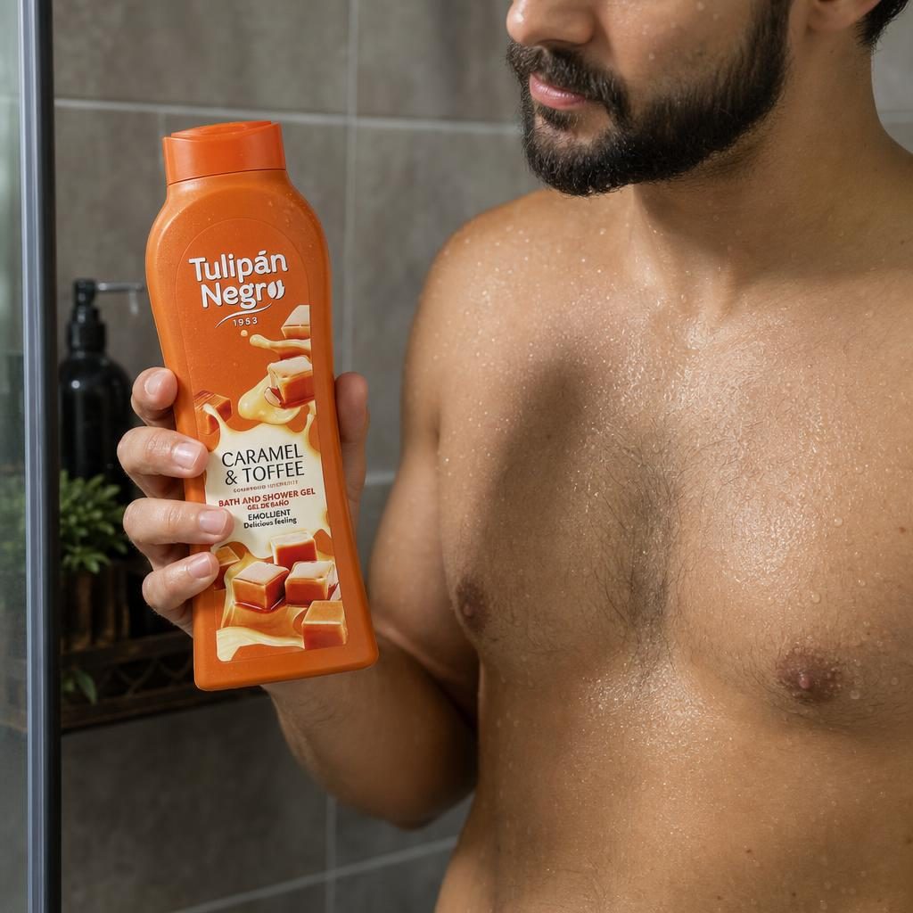 Gel de Dus, Tulipan Negro, 650 ml Caramel Toffee