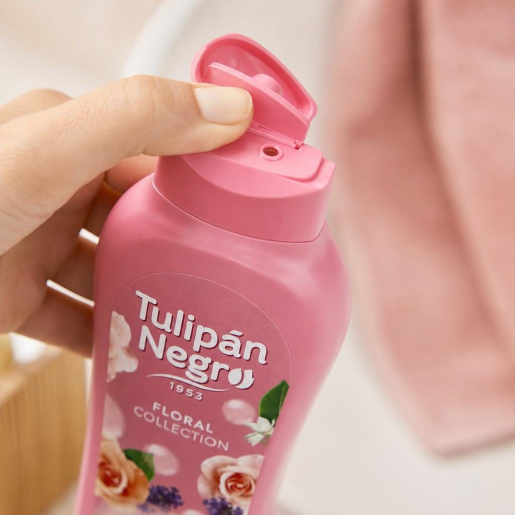 Gel de Dus, Tulipan Negro, 650 ml Floral Rose Bloom