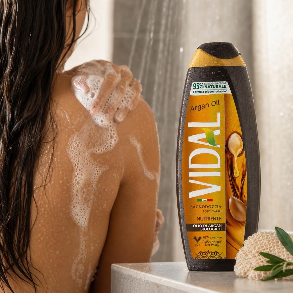 Gel de Dus, Vidal, 500 ml, Olio Di Argan