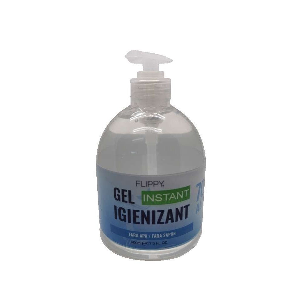 Gel dezinfectant pentru maini cu 70 % alcool cu efect antibacterian si virucid, 500 ml