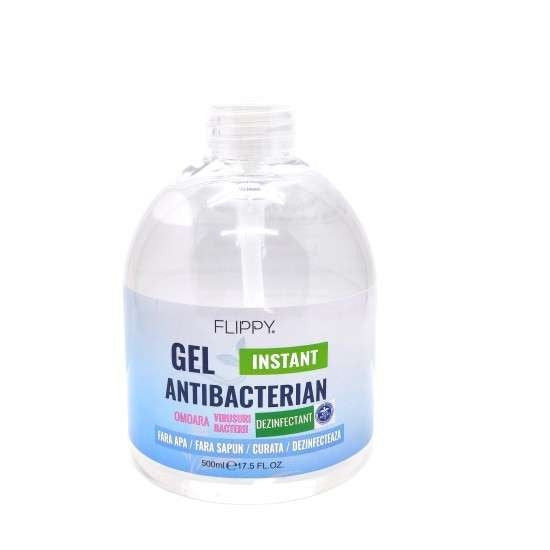 Gel dezinfectant pentru maini cu 70 % alcool cu efect antibacterian si virucid, 500 ml