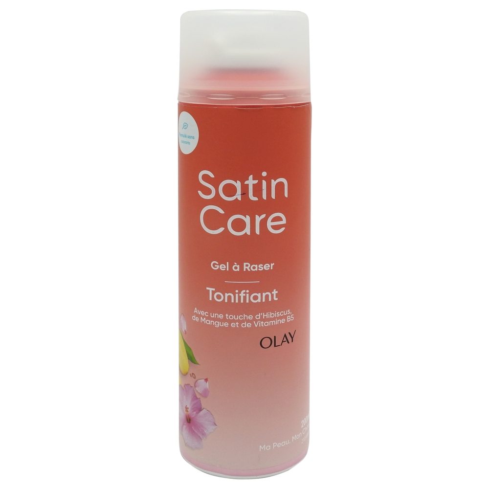 Gel, Gillette, Ras 200 ml Satin Care Toning