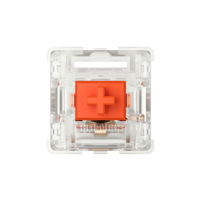 Glorious Tastatura mecanica GMMK PRO 75% Pre-built, USB-C, Fox Linear Switch, Layout US, Negru/Alb "GLO-GMMK-P75-FOX-B"