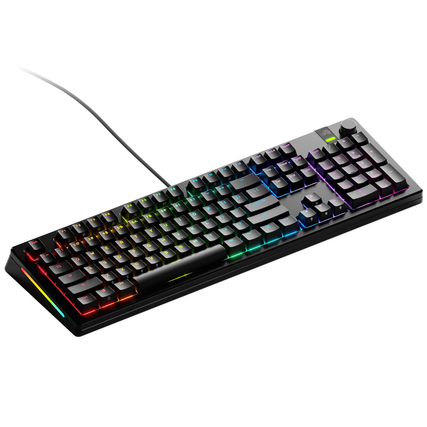 Glorious Tastatura mecanica GMMK 3 PRO 100% Prebuilt, USB-C, Fox Switches, US layout, 104 taste, Negru "GLO-KB-GMMK3-PRO-100-PB-FOX-W-BLK-US"